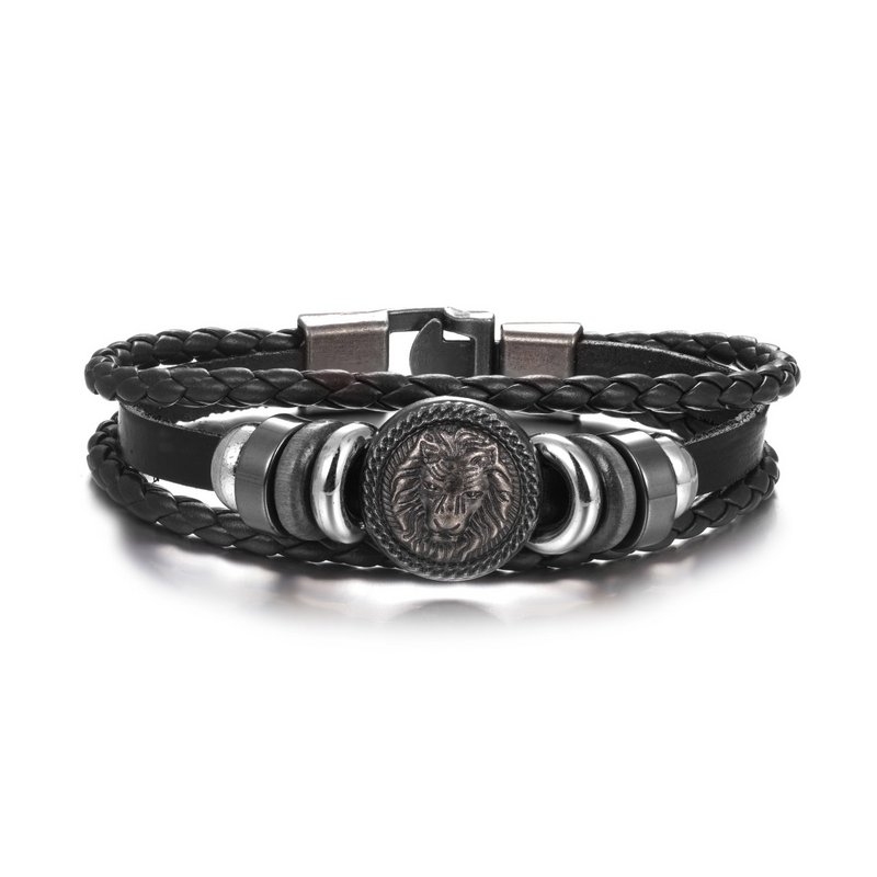 Lion men's men bracelet