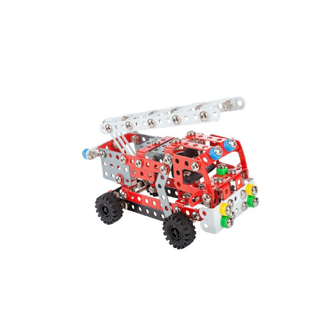 Construction set DIY fire truck metal