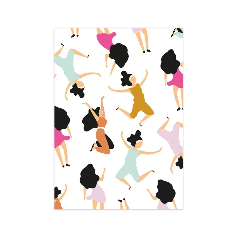 Dancing Queens card, per 10 pieces