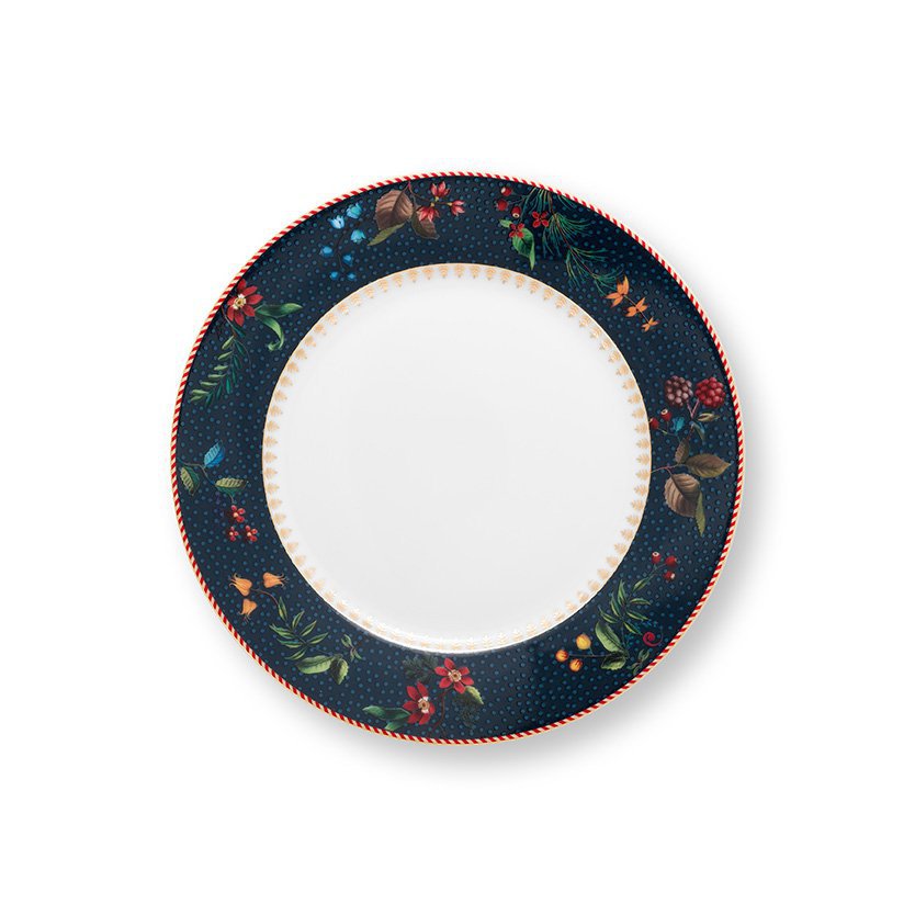Plate Berry Blues Blue 21cm
