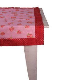 Rosie Dug Tekstil pink 100x100cm
