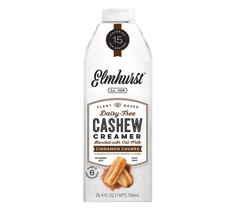 Cinnamon Churro Cashew Creamer von Elmhurst 750 ml