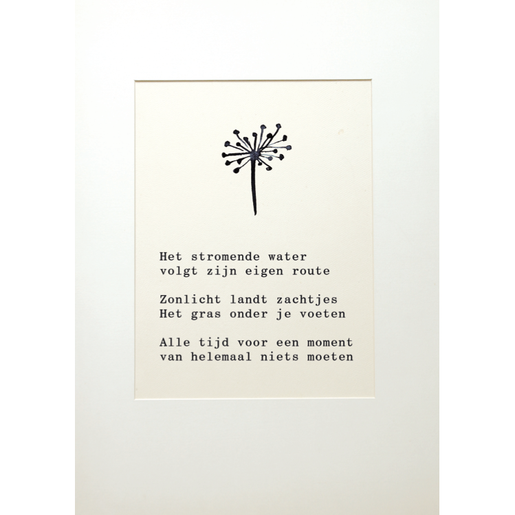 A5 CARD Moments of Silence (NL)