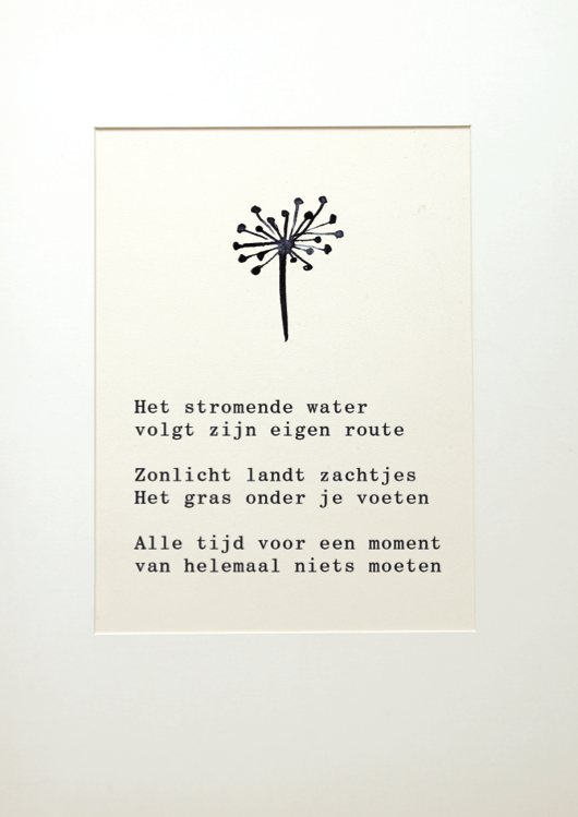 A5 CARD Moments of Silence (NL)