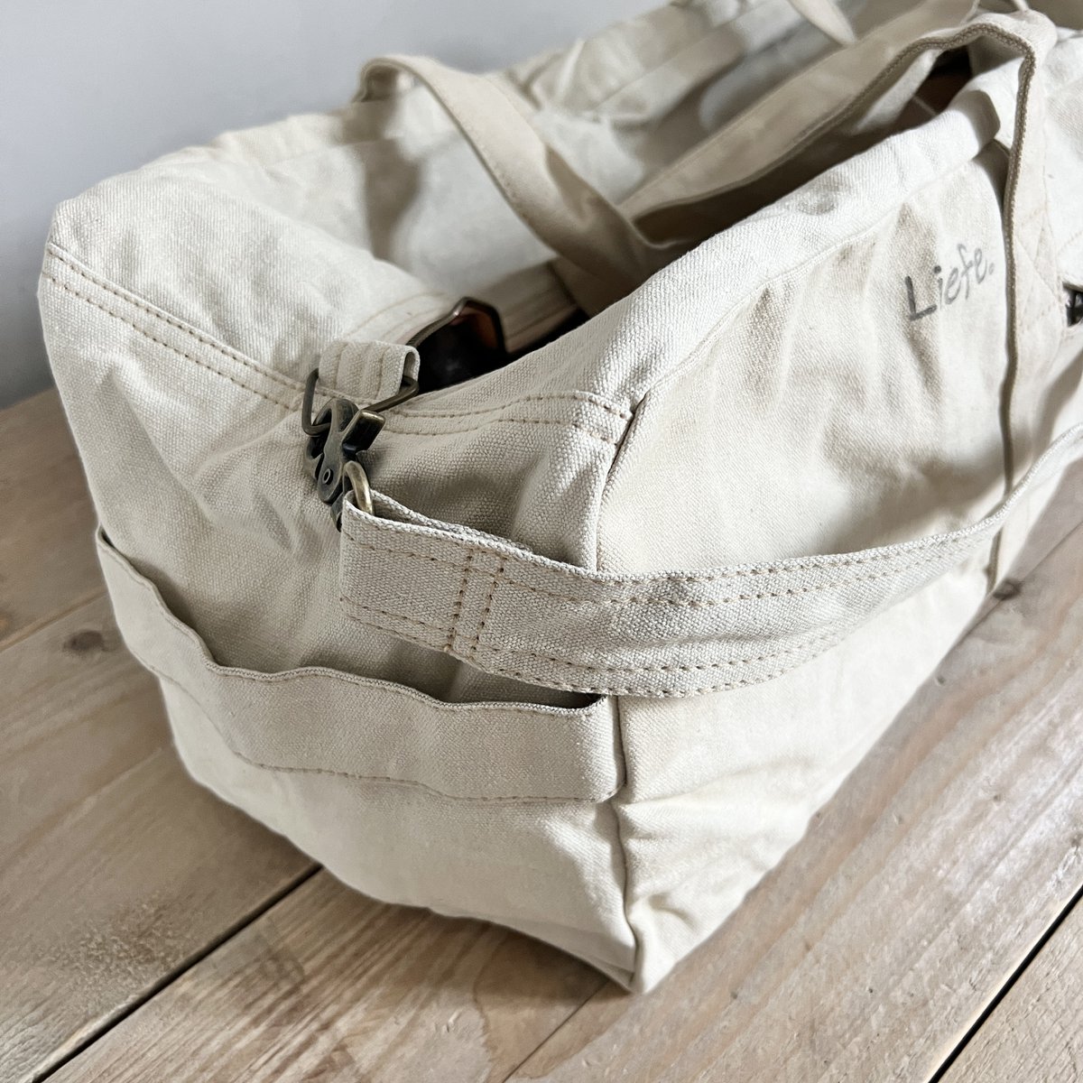 MultiBag blanco light canvas (travel, yoga, beachbag)