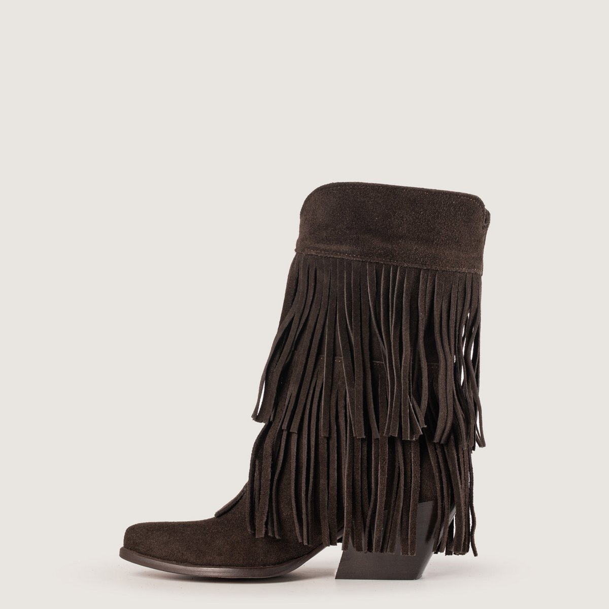Bottes texanes Nevada marron foncé