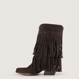 Bottes texanes Nevada marron foncé
