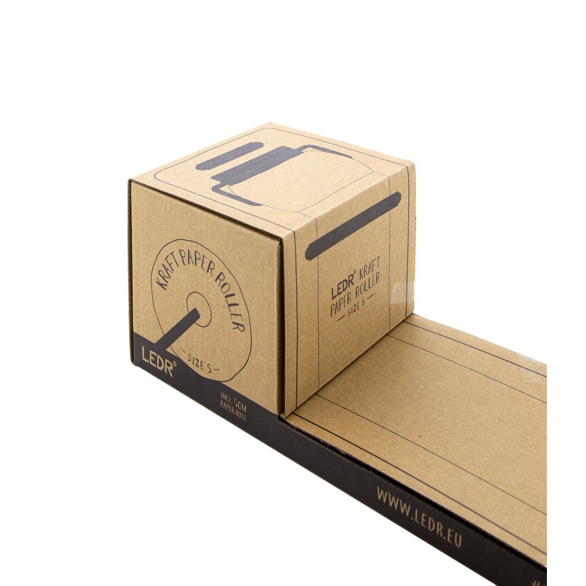 Kraft Paper Roller S - Green