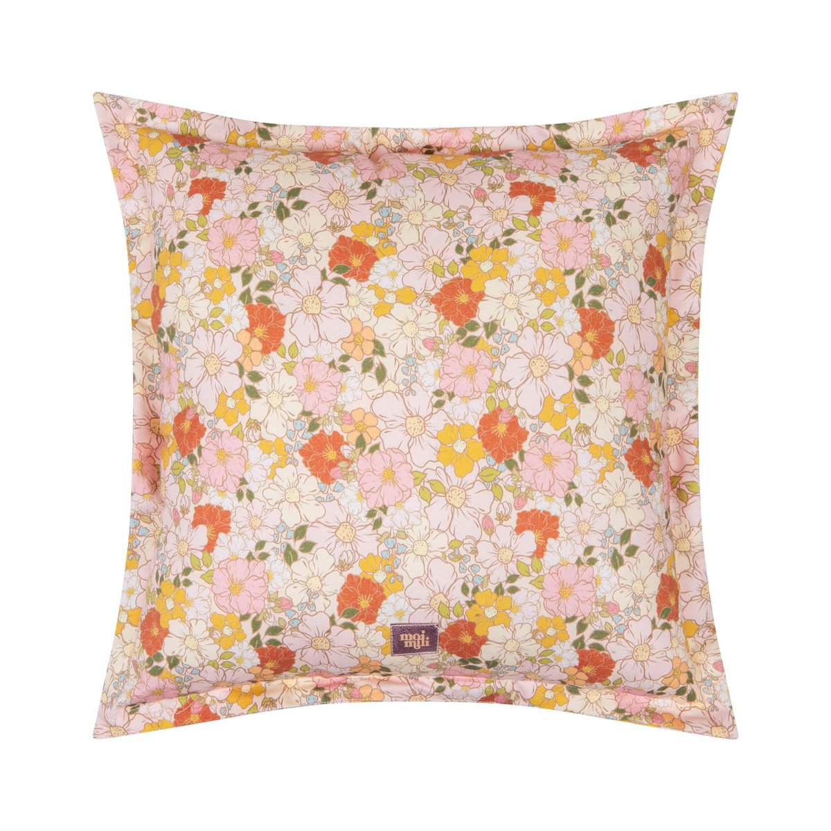 Coussin carré "Jardin de printemps"
