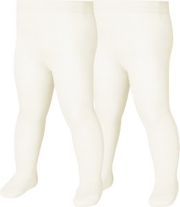 Tights Uni Twin-pack - natural