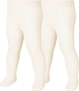 Tights Uni Twin-pack - natural