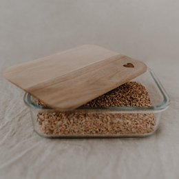 Pojemnik do przechowywania serce 16,5 x 22,5 cm (opak. = 4 sztuki)