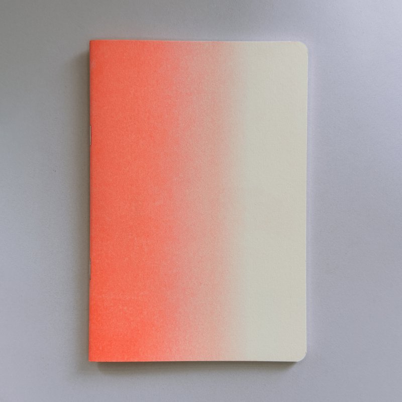 Risography notebook - glow (13 x 19 cm)