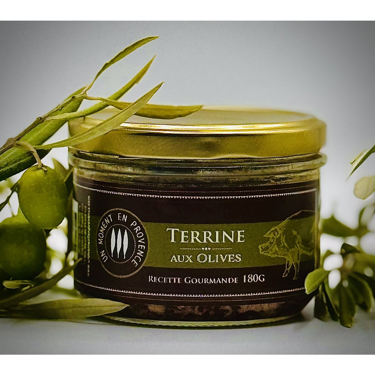 Olive Terrine 180g - A Mediterranean Aperitif with Character 🫒
