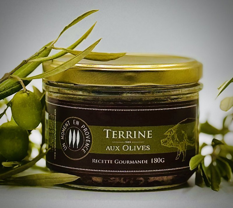 Olive Terrine 180g - A Mediterranean Aperitif with Character 🫒