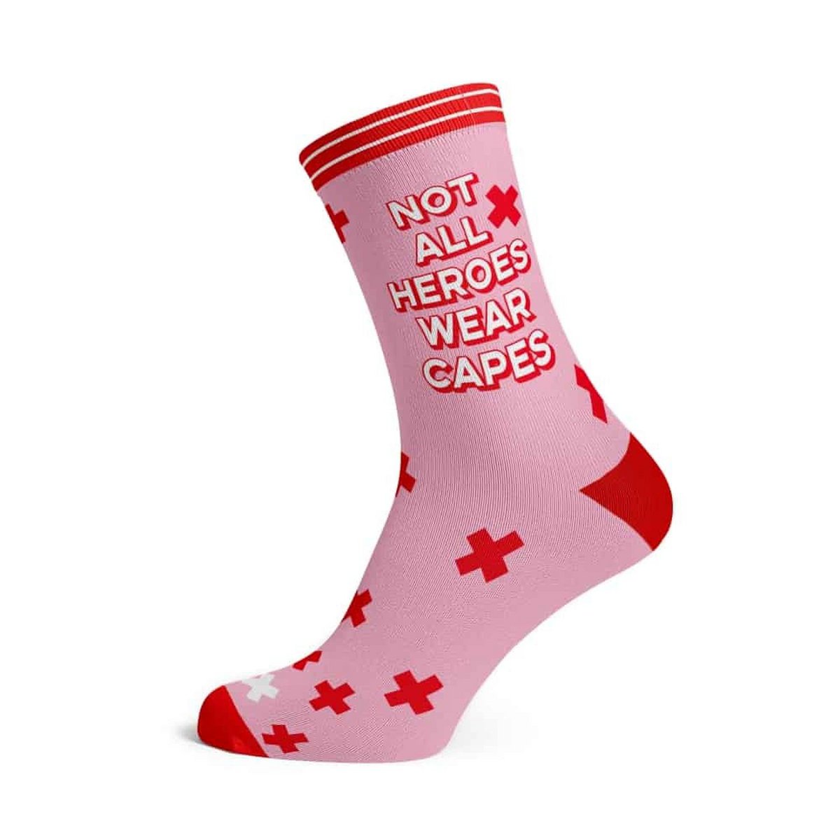 Calcetines No todos los héroes usan capas 42-46 rosa