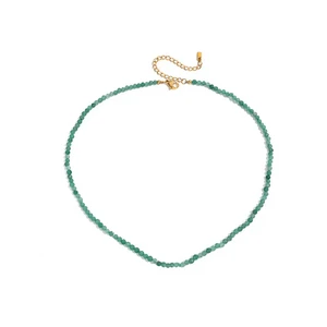 LOUIZ Aventurine Necklace Beads
