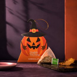 ETS - Halloween Kürbis "Kürbiskollaps", BIO Tee, 1 Pyramidenbeutel