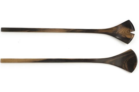Gingko fine wooden cutlery