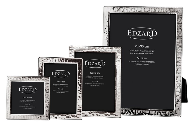 EDZARD fotoramme Pavia billedramme til foto 10 x 10 cm, sølvbelagt, anløbssikker