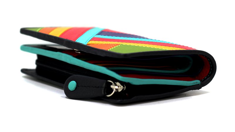 Rainbow Collection – Læderpunge til kvinder | ARRIGO