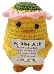 T-F6.2 T2405-469 Strikket Positive Friends - And 8 cm