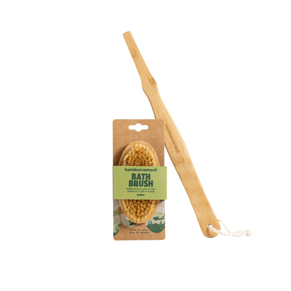Bamboo Bath Brush | Plastic-Free | Vegan