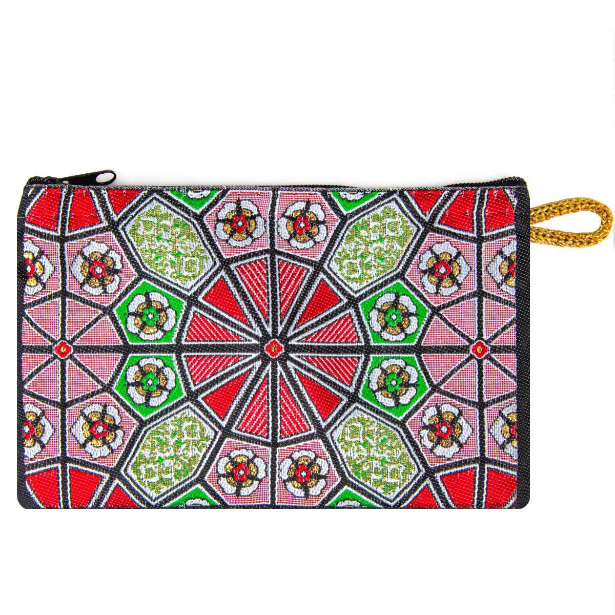 Maskinlomme med Mandala -motiv - 10x15cm