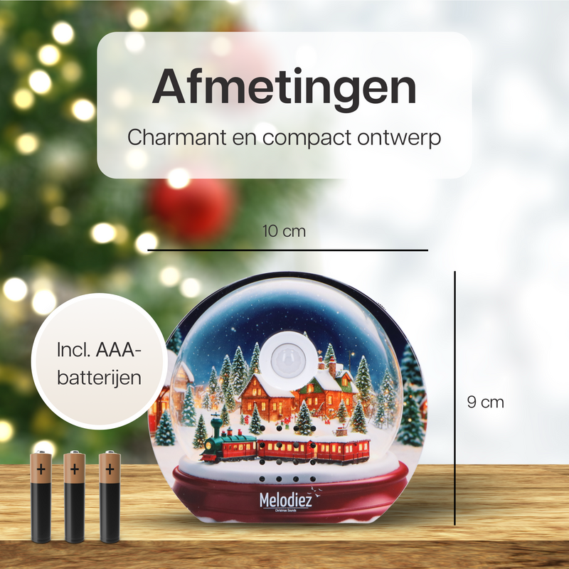 Melodiez Christmas noises with sensor - box incl. Batteries and 4 Christmas numbers and a greeting Santa