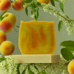 SAVON EXFOLIANT PÊCHE MARACUJA