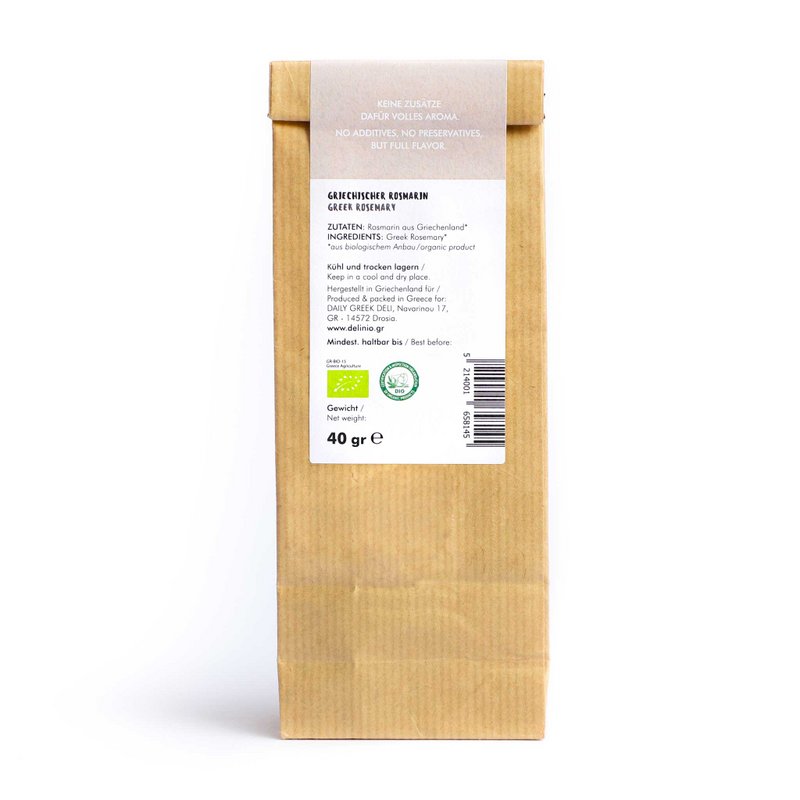 Rosmarino biologico, 40 gr