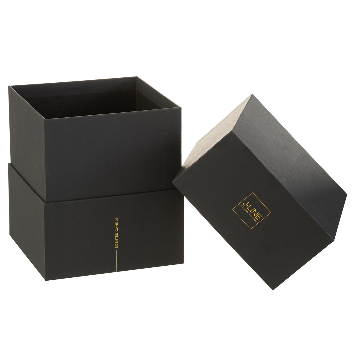 J-Line scented candle Luxuria - Cookie Crunch - glass - bronze - XL - 120U