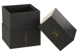Candela profumata J-Line Luxuria - Cookie Crunch - vetro - bronzo - XL - 120U