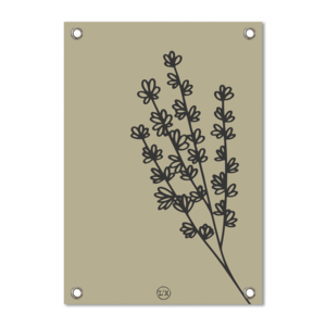 Garden poster flower green