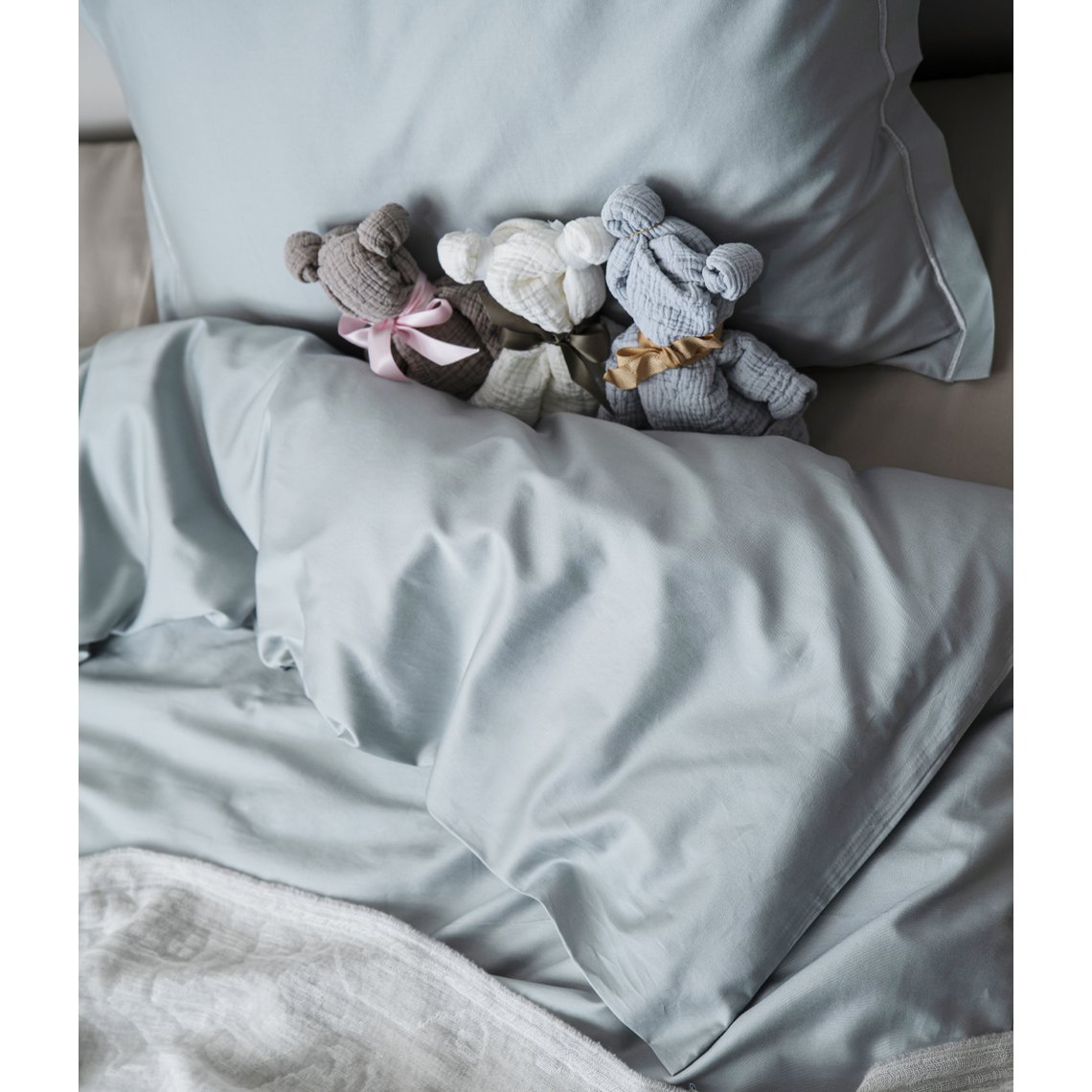 Beddengoedset voor kinderen met etui Solid Crystal