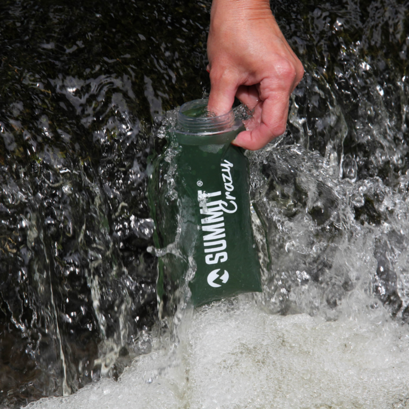 Botella de agua de cuello ancho - Botella de agua - Verde