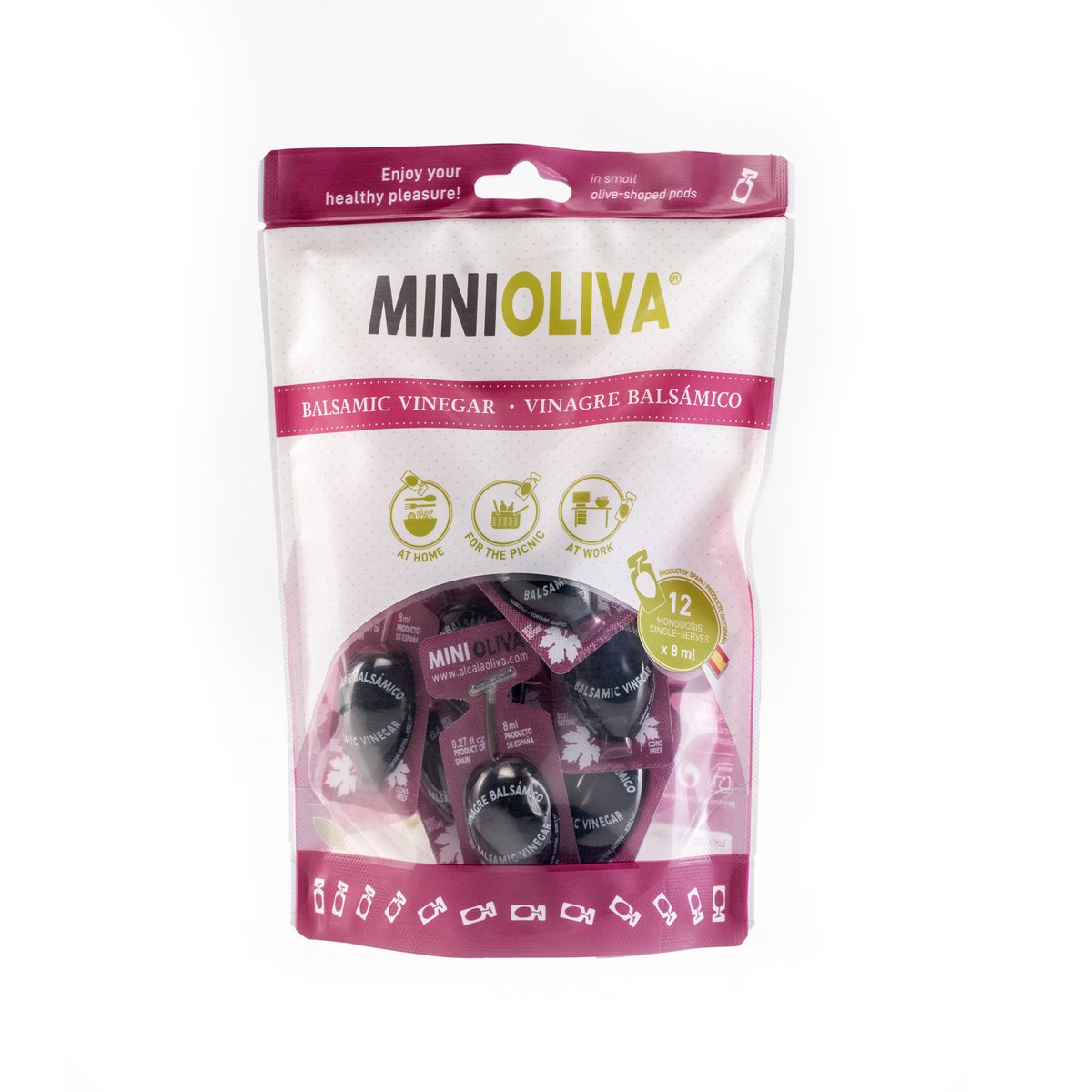 Vinaigre balsamique (12 portions individuelles x 8 ml)