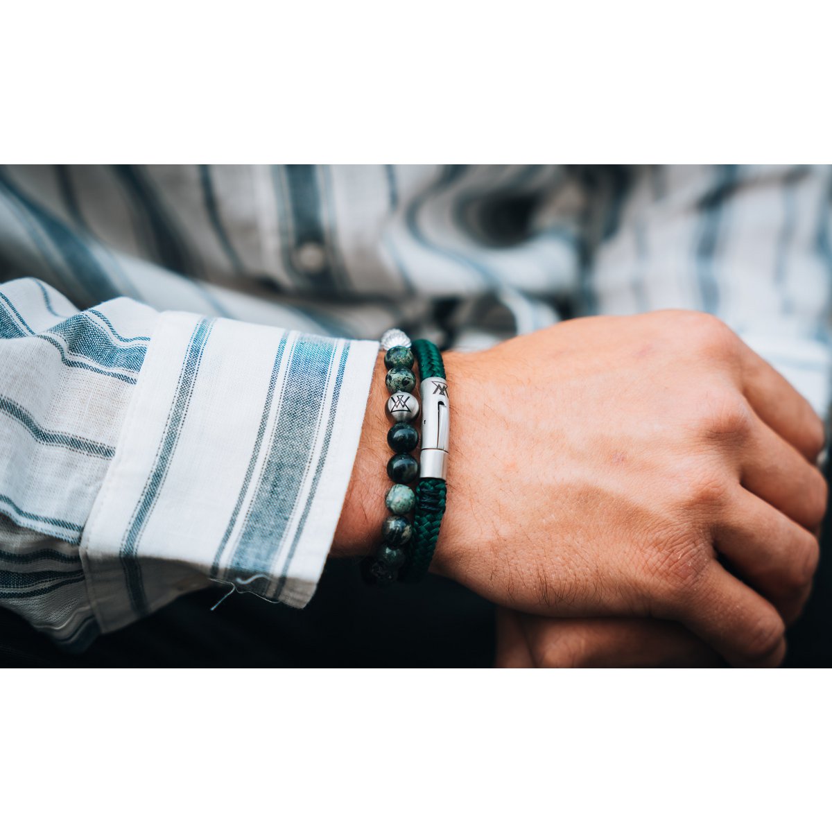 Seilarmband 6mm - Ruyter-Kollektion | Ausgabe schwarz