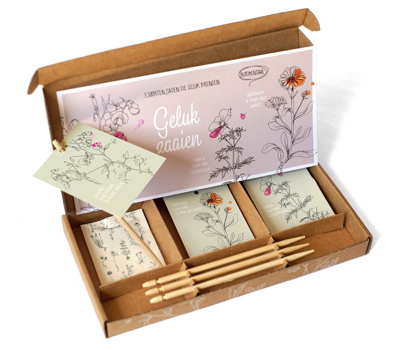 Cadeaudoosje Geluk zaaien