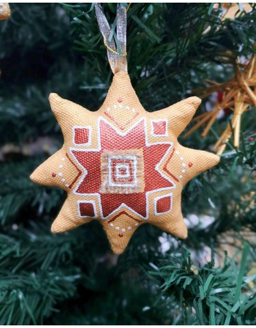 Gouden kerstster