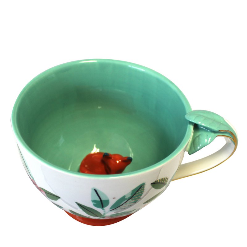 SECRET GARDEN FOX TEACUP
