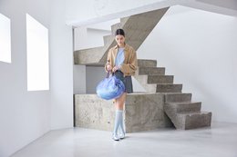 Shupatto recycelte Tasche – Blue Moon