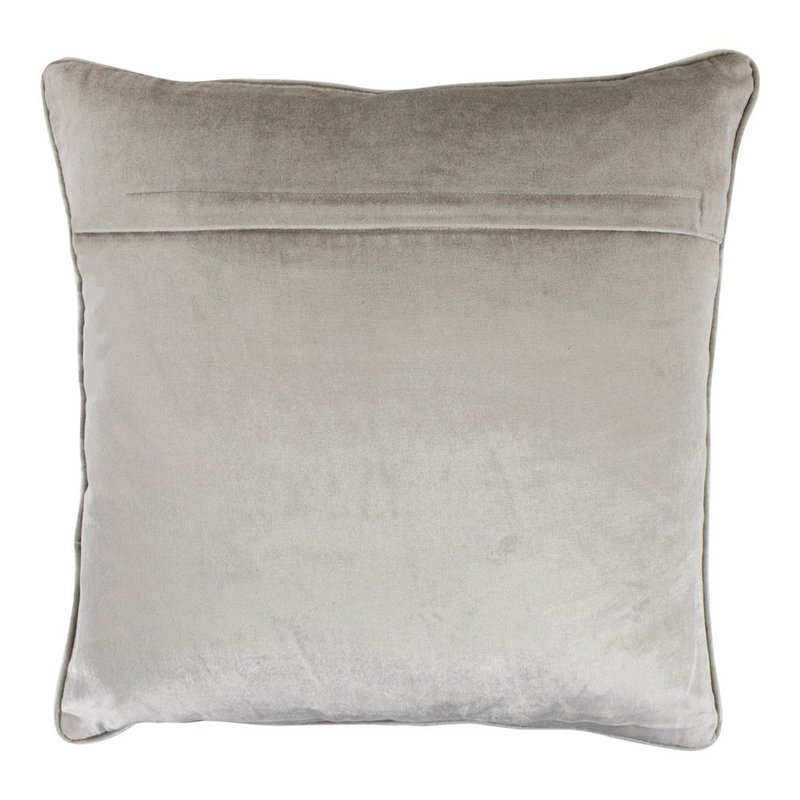 cushion velvet taupe 45x45cm