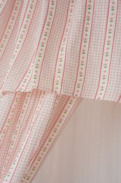 Nursery muslin canopy with ruffle "Vintage style"