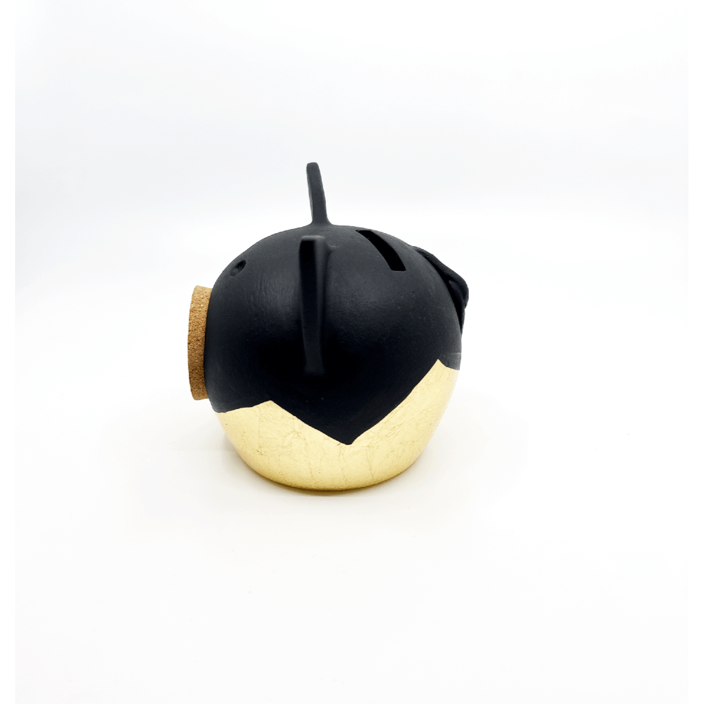 Banque de piggy d'or divisée
