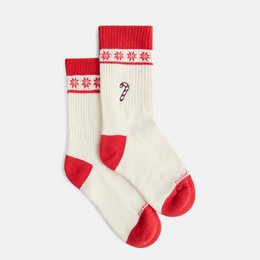 Bio Socken Geschenkset Jingle Joy, 2-Pack - 2 Paar Tennissocken, Xmas, Weihnachten
