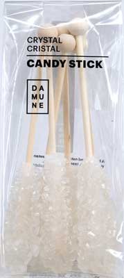 Bâtonnets de sucre en cristal 6Stk.