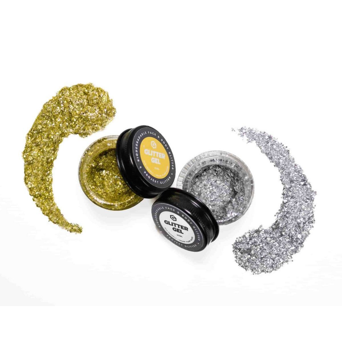 Silver Glitter Gel