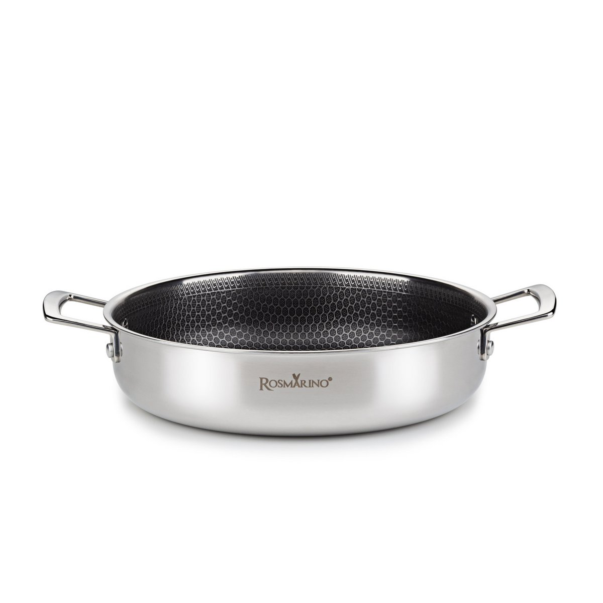 Rosmarino - Hexapro low frying pan with lid - 28cm