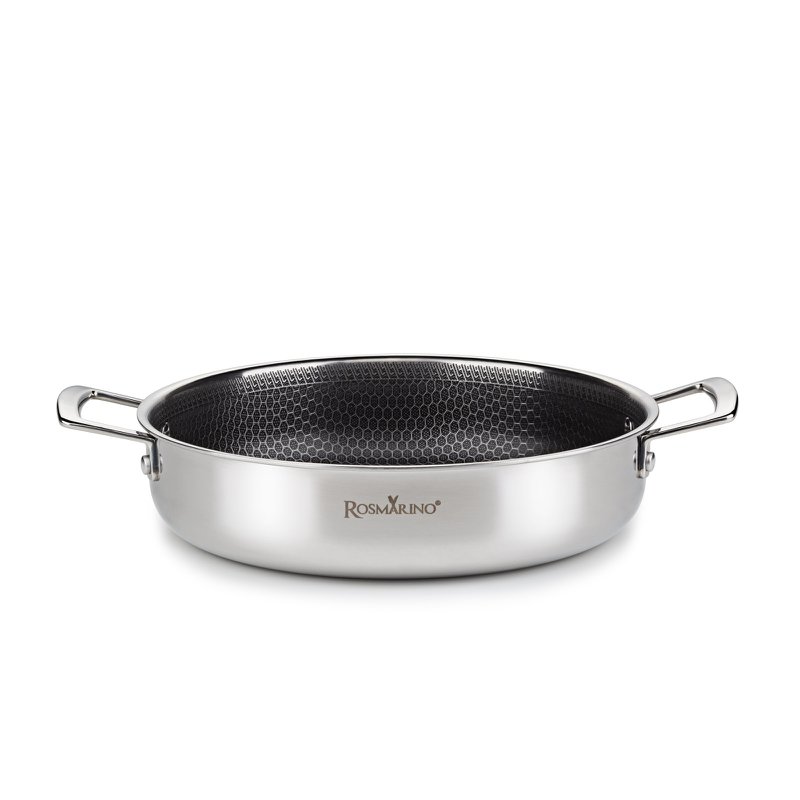 Rosmarino - Hexapro low frying pan with lid - 28cm